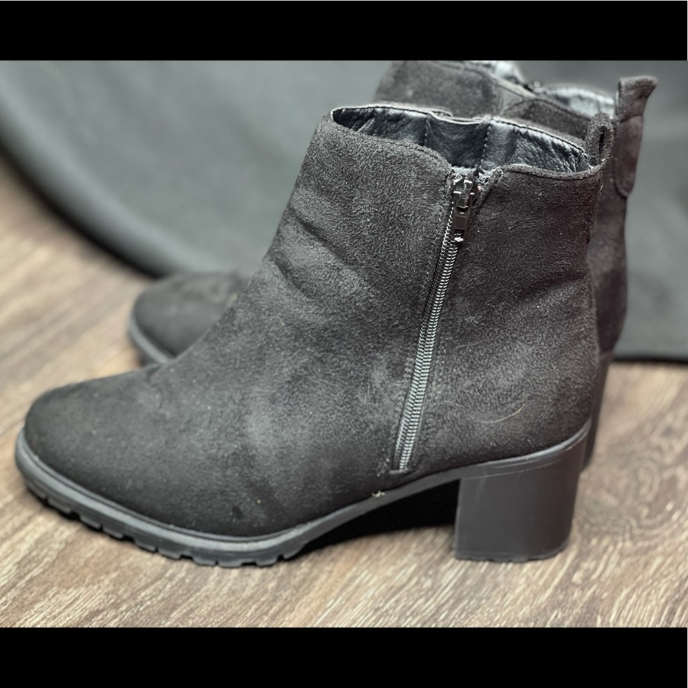 Black booties